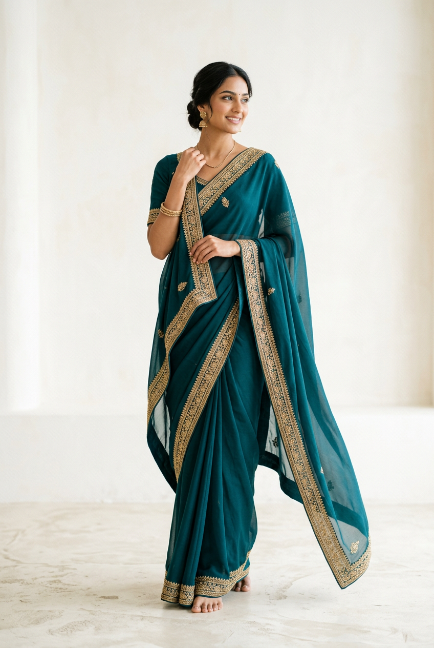 Linen Cotton Sarees